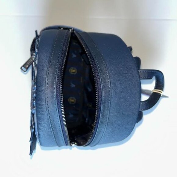 Loungefly Addams Family Wednesday Nevermore Academy Castle Glow Mini Backpack - Picture 9 of 13